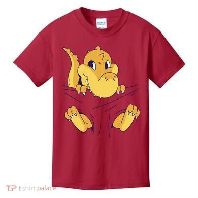 Carrying Baby T Rex Kids T-Shirt