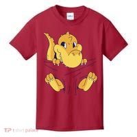 Carrying Baby T Rex Kids T-Shirt thumb 0
