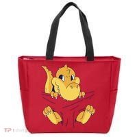 Carrying Baby T Rex Tote Bag thumb 0