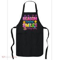 Cool Be The Reason Someone Smiles Today Apron thumb 0