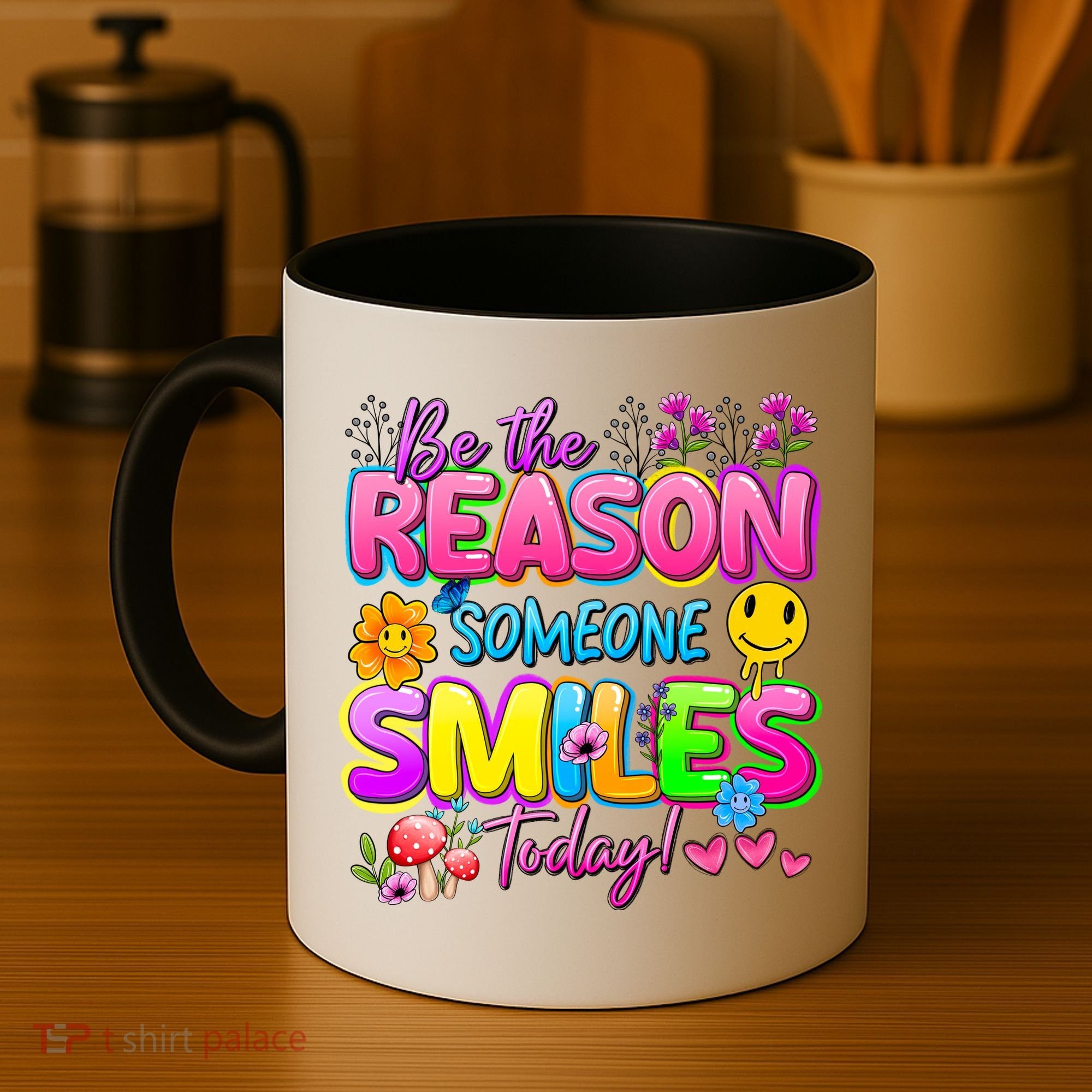 Cool Be The Reason Someone Smiles Today Coffee Mug