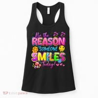 Cool Be The Reason Someone Smiles Today Women's Tank Top thumb 0