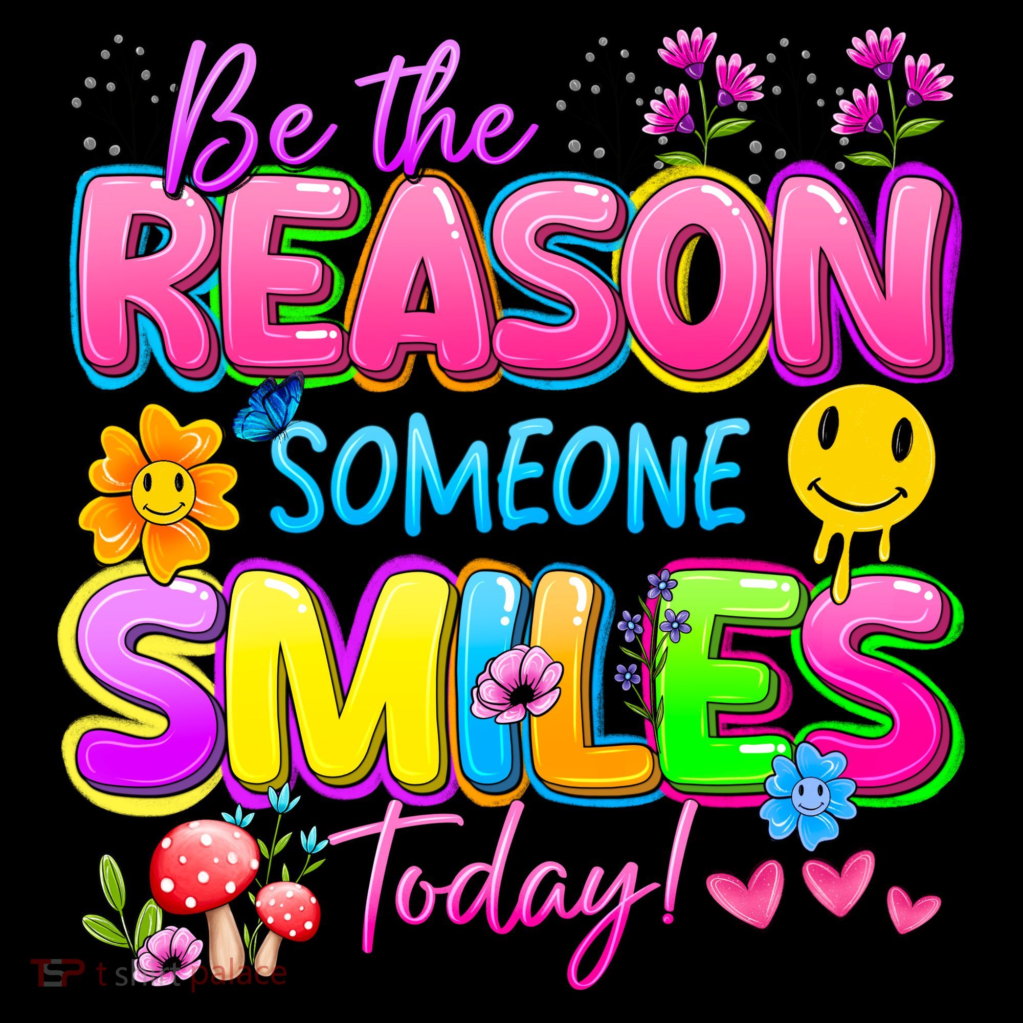 Cool Be The Reason Someone Smiles Today Baby Bodysuit