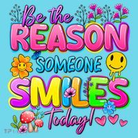 Cool Be The Reason Someone Smiles Today Kids T-Shirt thumb 4