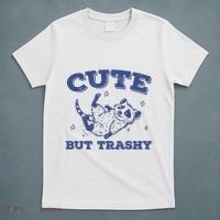 Cute But Trashy Vintage Retro 90s Possum T-Shirt thumb 5