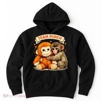 Cute Baby Team Monkey Punch Panchi Kun Japan Hoodie thumb 0