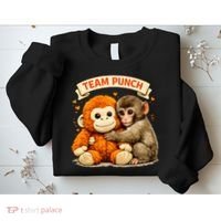 Cute Baby Team Monkey Punch Panchi Kun Japan Sweatshirt thumb 2