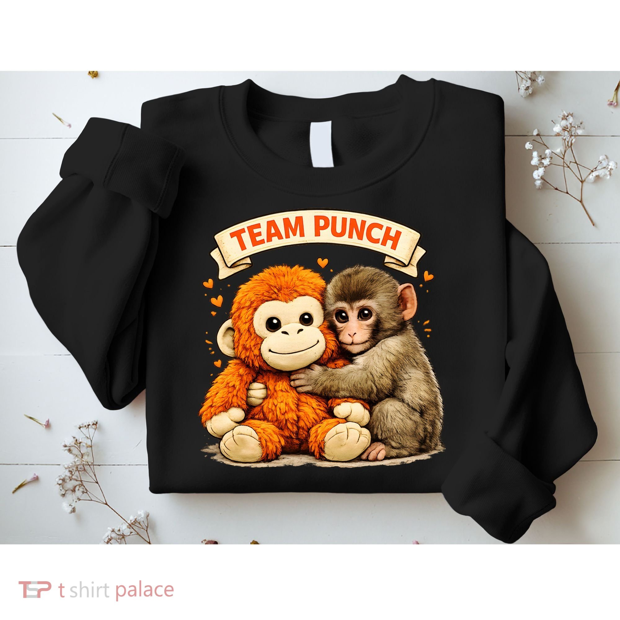 Cute Baby Team Monkey Punch Panchi Kun Japan Sweatshirt