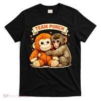 Cute Baby Team Monkey Punch Panchi Kun Japan T-Shirt thumb 0