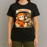 Cute Baby Team Monkey Punch Panchi Kun Japan T-Shirt thumb 4