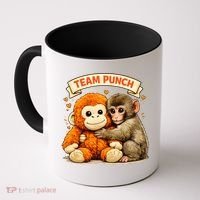 Cute Baby Team Monkey Punch Panchi Kun Japan Coffee Mug thumb 0