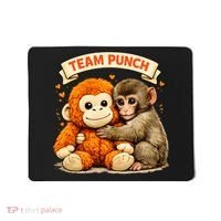 Cute Baby Team Monkey Punch Panchi Kun Japan Mousepad thumb 0