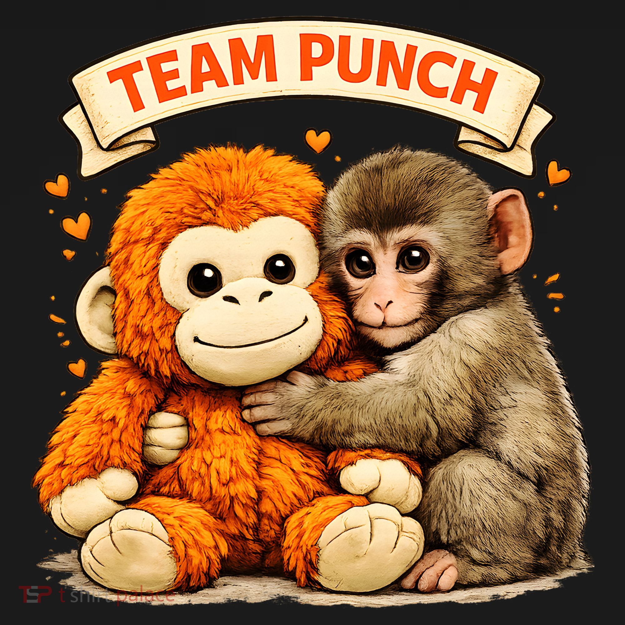 Cute Baby Team Monkey Punch Panchi Kun Japan Women's Tank Top