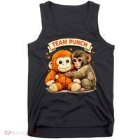 Cute Baby Team Monkey Punch Panchi Kun Japan Tank Top thumb 0