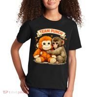 Cute Baby Team Monkey Punch Panchi Kun Japan Kids T-Shirt thumb 2