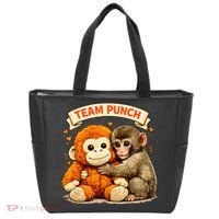Cute Baby Team Monkey Punch Panchi Kun Japan Tote Bag thumb 0