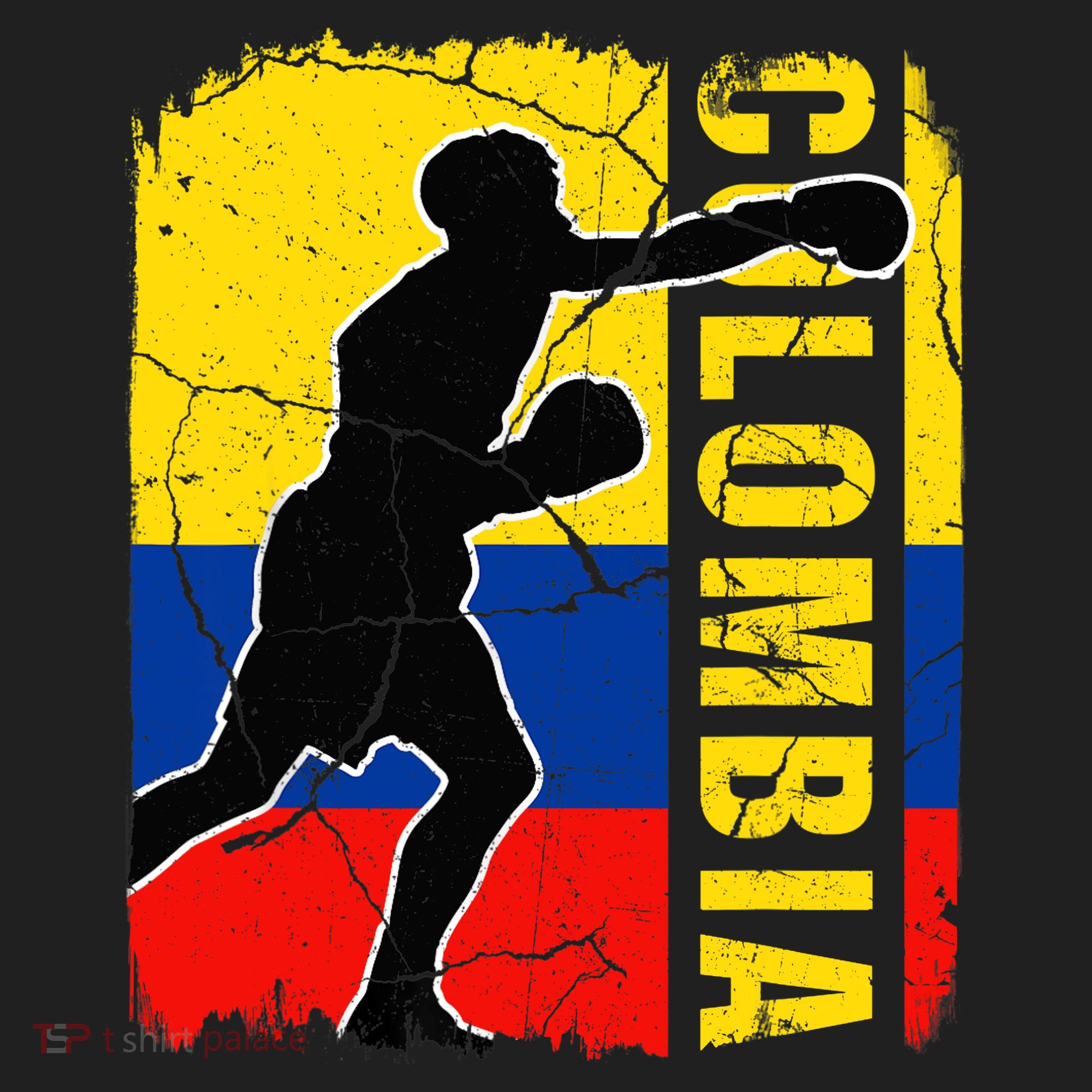 Colombian Boxing Team Colombia Flag Boxing Gloves Beanie