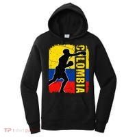 Colombian Boxing Team Colombia Flag Boxing Gloves Women's Hoodie thumb 0