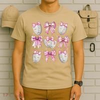 Coquette Bow Theatre Masks Drama Actor Actress Girl Mom T-Shirt thumb 6