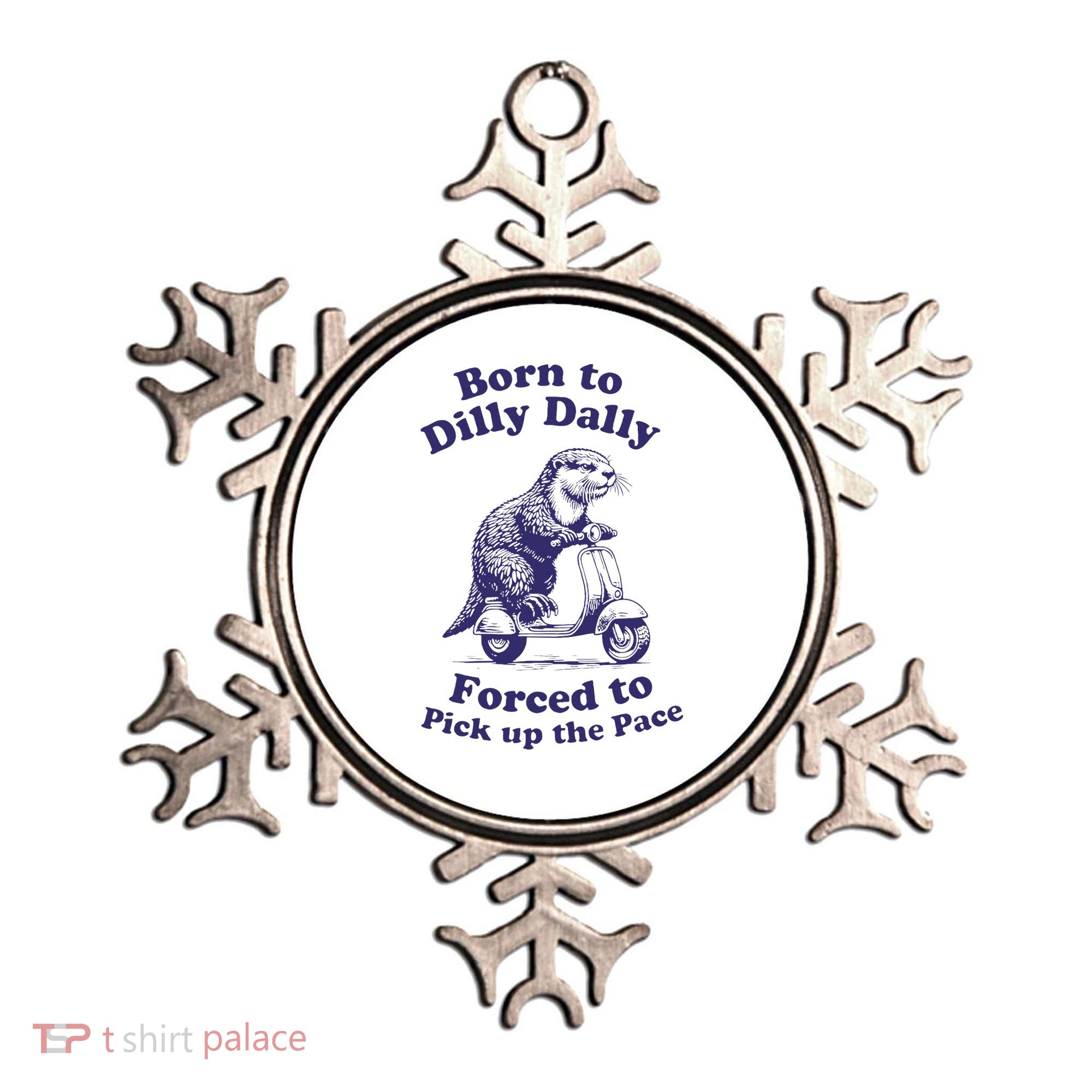 Cabybara Born To Dilly Dally Forced To Pick Up The Pace Ornament