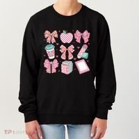 Coquette Bow Teacher Cute Teacher Life Women's Sweatshirt thumb 0