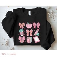 Coquette Bow Teacher Cute Teacher Life Sweatshirt thumb 2