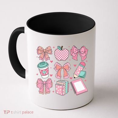 Coquette Bow Teacher Cute Teacher Life Coffee Mug