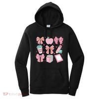 Coquette Bow Teacher Cute Teacher Life Women's Hoodie thumb 0