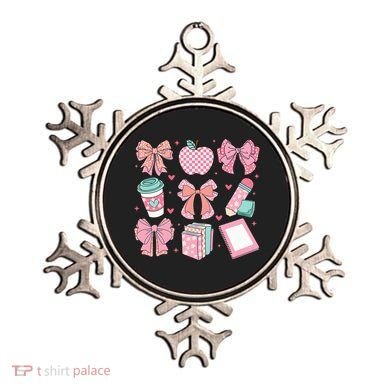 Coquette Bow Teacher Cute Teacher Life Ornament
