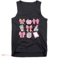 Coquette Bow Teacher Cute Teacher Life Tank Top thumb 0
