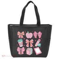 Coquette Bow Teacher Cute Teacher Life Tote Bag thumb 0