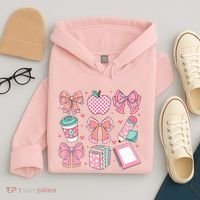 Coquette Bow Teacher Cute Teacher Life Hoodie thumb 4