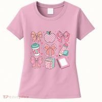 Coquette Bow Teacher Cute Teacher Life Women's T-Shirt thumb 0