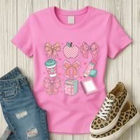Coquette Bow Teacher Cute Teacher Life Women's T-Shirt thumb 3