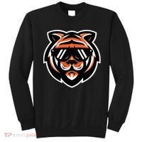 Cool Bengal Tiger With Sunglasses Sweatshirt thumb 0
