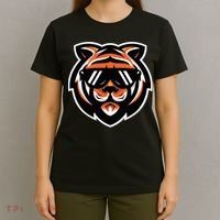 Cool Bengal Tiger With Sunglasses T-Shirt thumb 4