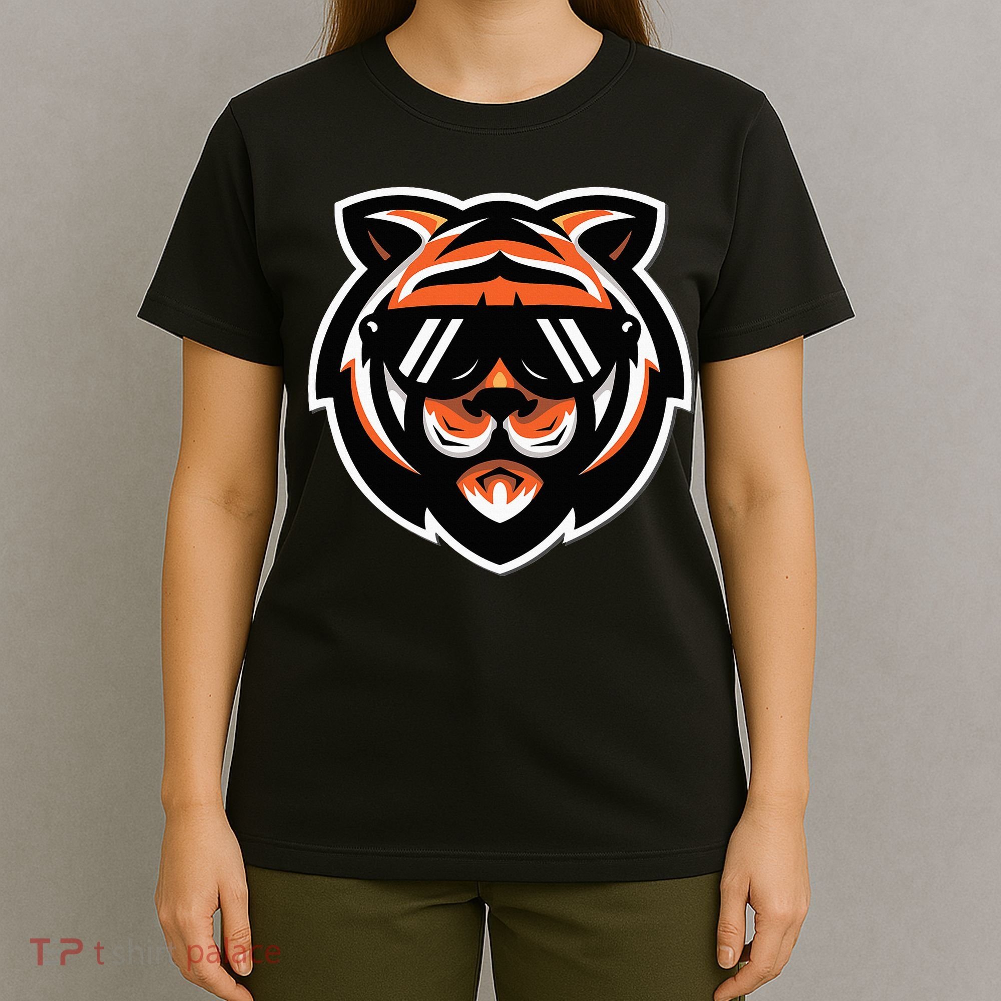 Cool Bengal Tiger With Sunglasses T-Shirt