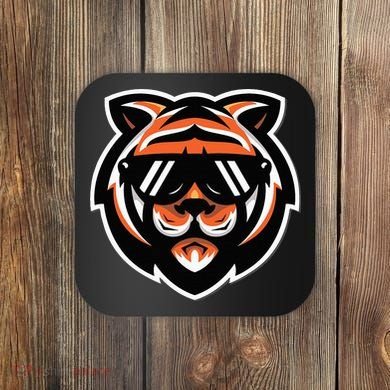 Cool Bengal Tiger With Sunglasses Coaster