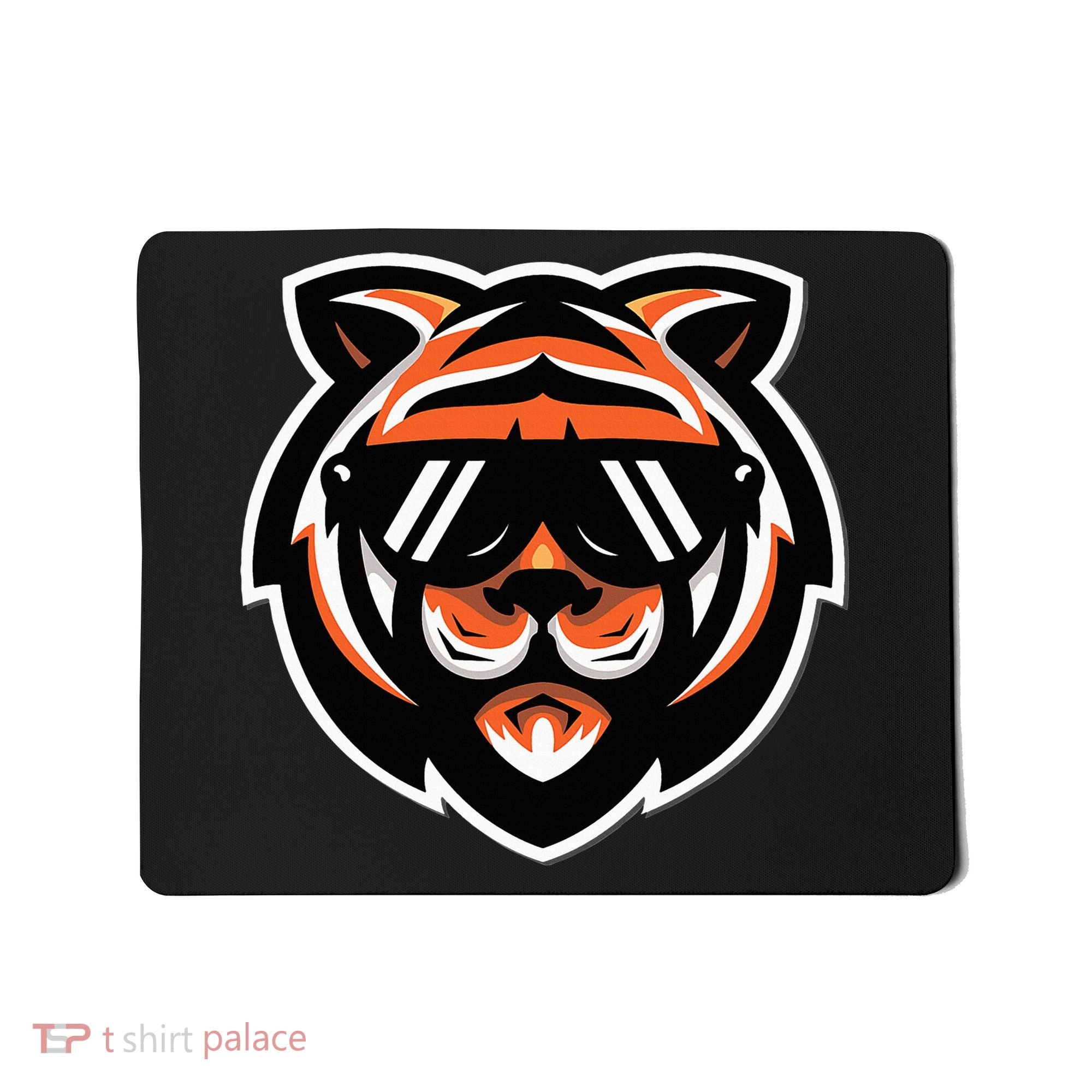 Cool Bengal Tiger With Sunglasses Mousepad