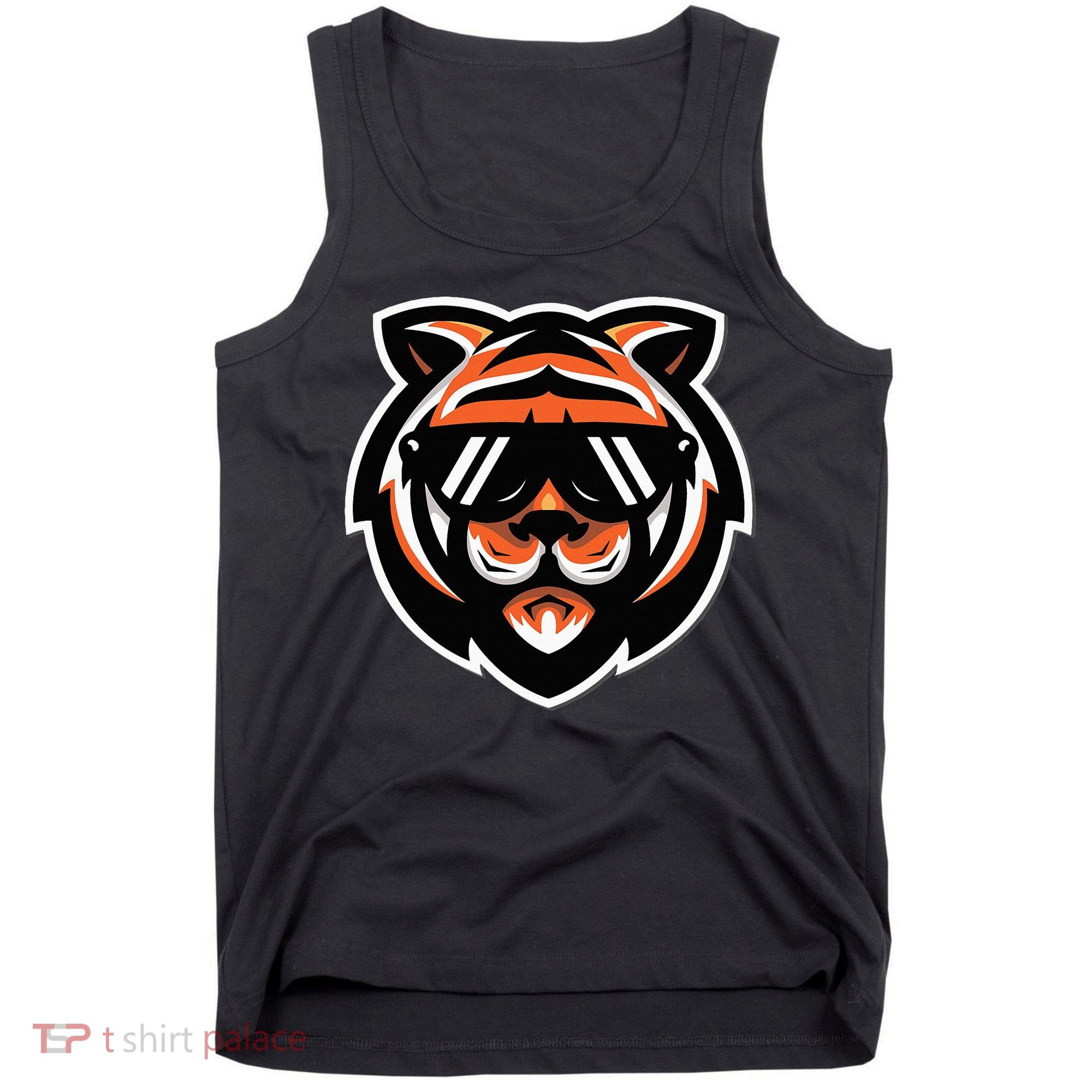 Cool Bengal Tiger With Sunglasses Tank Top