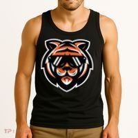 Cool Bengal Tiger With Sunglasses Tank Top thumb 3