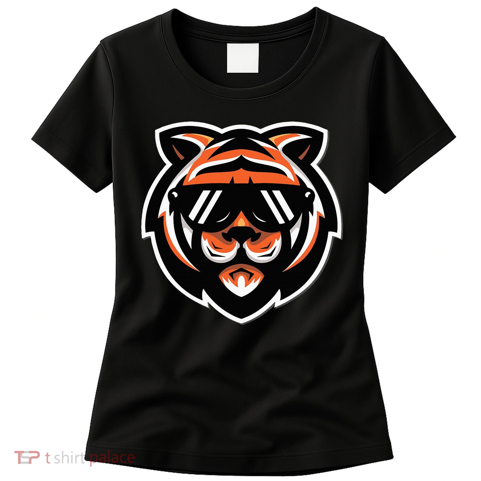 Cool Bengal Tiger With Sunglasses Women's T-Shirt