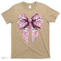 Coquette Bow Theatre Masks Drama Actor Actress Girl Mom T-Shirt thumb 0
