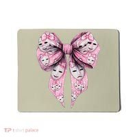 Coquette Bow Theatre Masks Drama Actor Actress Girl Mom Mousepad thumb 0