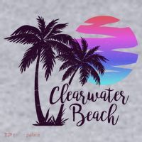 Clearwater Beach Trip Vacation Spring Break Sunset Graphic Gift Women's Sweatshirt thumb 2