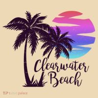 Clearwater Beach Trip Vacation Spring Break Sunset Graphic Gift Tote Bag thumb 4