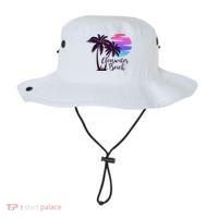 Clearwater Beach Trip Vacation Spring Break Sunset Graphic Gift Bucket Hat thumb 0