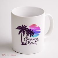 Clearwater Beach Trip Vacation Spring Break Sunset Graphic Gift Coffee Mug thumb 1