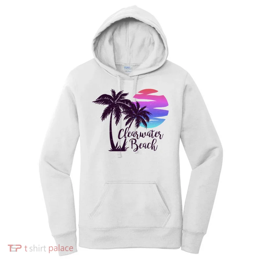 Clearwater Beach Trip Vacation Spring Break Sunset Graphic Gift Women's Hoodie