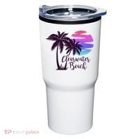 Clearwater Beach Trip Vacation Spring Break Sunset Graphic Gift Tumbler thumb 0